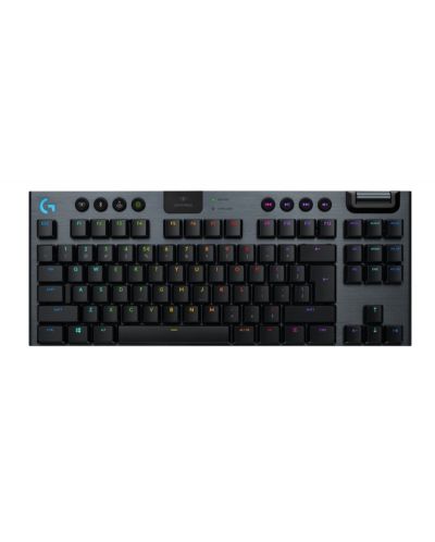 Tastatura mecanica Logitech - G915 TKL, linear, neagra - 1