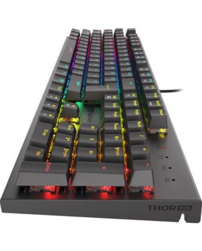 Tastatură mecanică Genesis - Thor 303, Outemu Red, RGB, negru - 3