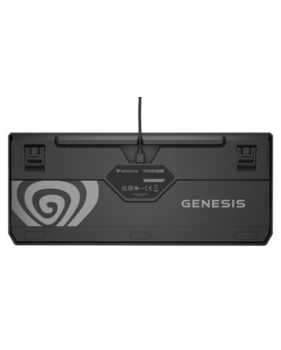 Tastatură mecanică Genesis - Thor 230 TKL, Outemu Red, RGB, Anchor Gray Negative - 9