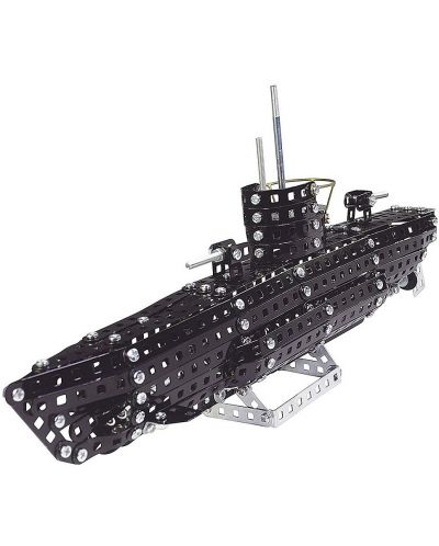 Set de construit metalic Tronico Profi - Submarin - 2