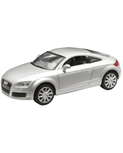 Mașină din metal  Newray - Audi TT, 1:43, argintiu - 1