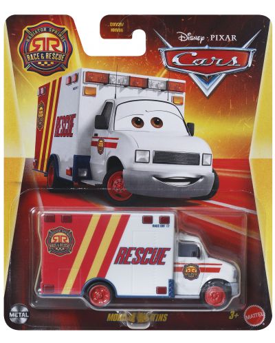 Cărucior metalic Disney Pixar Cars Race and Rescue - Morgan