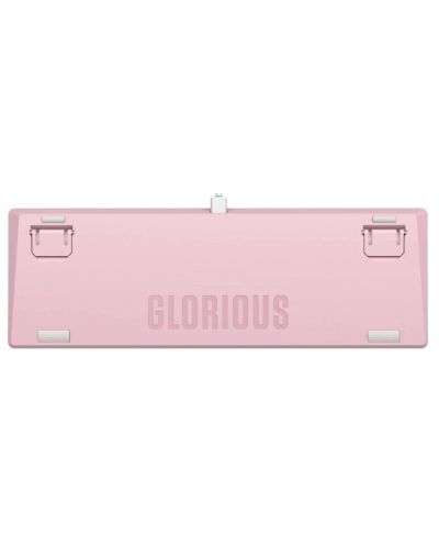Tastatură mecanică Glorious - GMMK 2 Full-Size, Fox, RGB, roz - 2