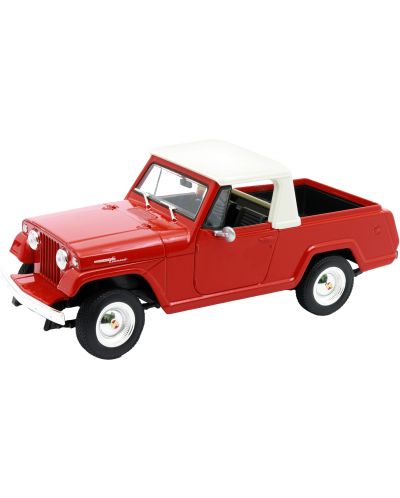 Mașină din metal  Welly - Jeep Jeepster Commando Pickup 1967, 1:24 - 1