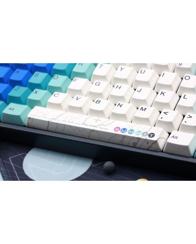 Tastatura mecanica Ducky - Varmilo MIYA Pro Summit V2, Rosu, albastru/alb  - 6