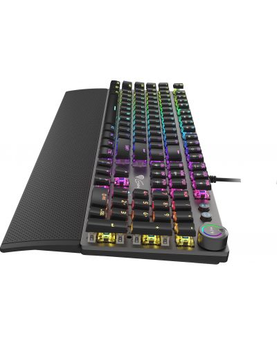 Genesis Mechanical Gaming Keyboard Thor 380 RGB Backlight Blue Switch US Layout Software	 - 2