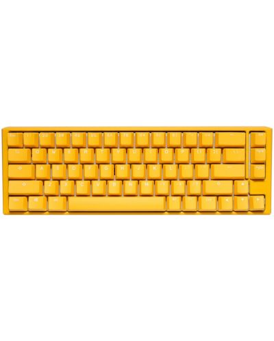 Tastatura mecanica Ducky - One 3, MX Cherry Black, RGB, galbena - 1