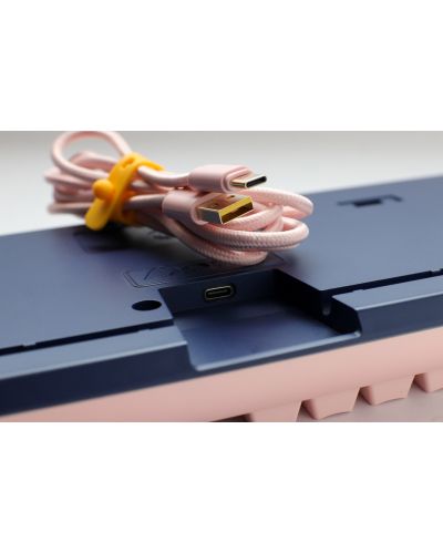 Tastatura mecanica Ducky - One 3 Fuji, MX Black, roz/albastru - 8
