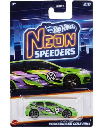 Hot Wheels Neon Speeders - Asortiment, 1:64 - 1