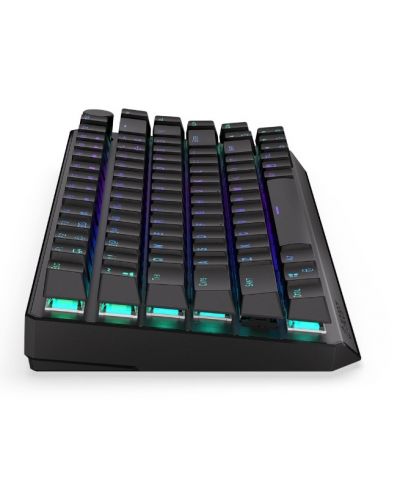 Endorfy Tastatură mecanică - Thock 75%, fără fir, roșu, RGB, negru - 6