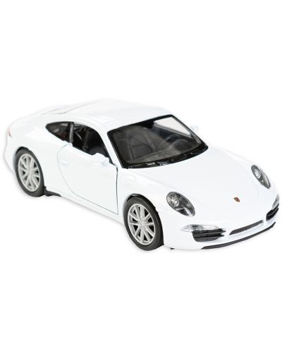Masinuta metalica Toi Toys Welly - Porsche Carrera, alb - 1