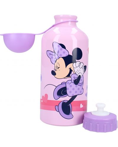 Sticla de aluminiu Vadobag Let's Eat - Minnie Mouse, 500 ml - 2