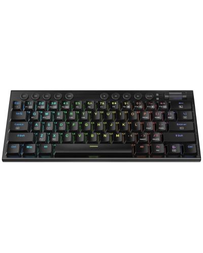 Tastatură mecanică Redragon - Noctis RGB, безжична, Red, neagră - 4