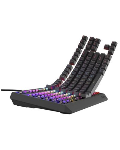 Tastatură mecanică Genesis - Thor 230 TKL, Outemu Brown, RGB, negru - 4