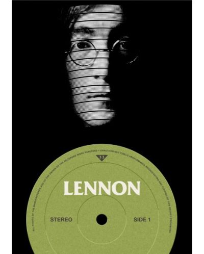 Poster metalic Displate - Lennon - 1