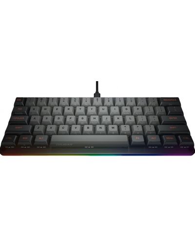 Tastatură mecanică COUGAR - Puri Mini 60%, Gateron, RGB, neagră - 1