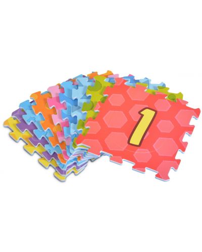 Puzzle pardoseala din spuma moale pentru copii Moni - Number, 9 piese - 2