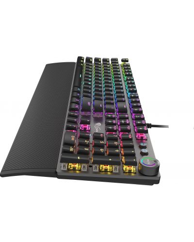Genesis Mechanical Gaming Keyboard Thor 400 RGB Backlight Red Switch US Layout Software	 - 2