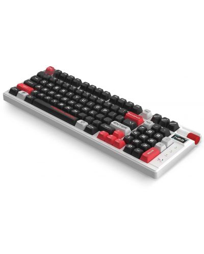 Tastatură mecanică Marvo - Monka Storm KG991W, безжична, RGB,  albă - 3