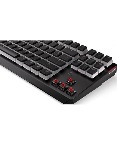 Endorfy Tastatură mecanică - Thock TKL Pudding, roșu, RGB, negru - 9