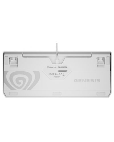 Tastatură mecanică Genesis - Thor 230 TKL, Outemu Brown, RGB, alb - 6