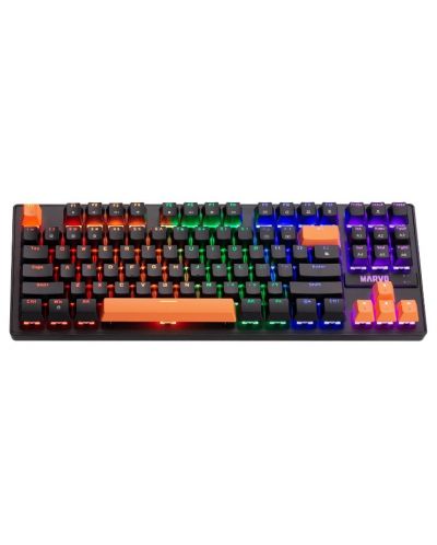 Tastatură mecanică Marvo - KG901C TKL, Jixian Blue, neagră - 2