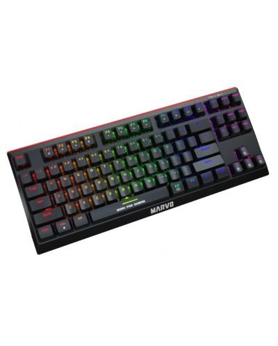 Tastatură mecanică  Marvo - KG953G TKL, Blue, RGB, neagră - 2