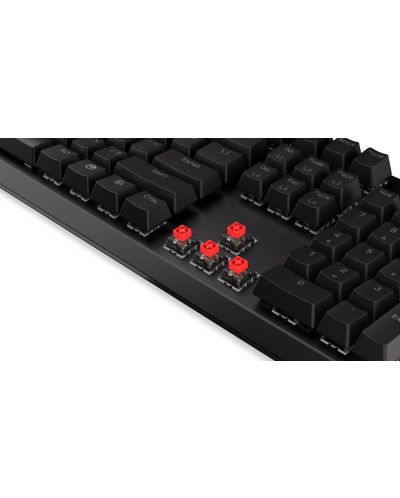 Endorfy Tastatură mecanică - Thock, fără fir, roșu, RGB, negru - 7
