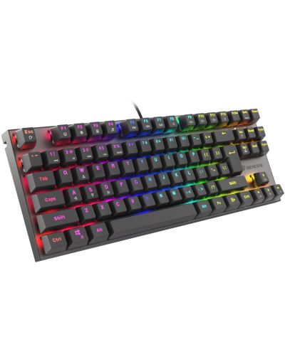 Tastatură mecanică Genesis - Thor 303 TKL, Outemu Red, RGB, negru - 2