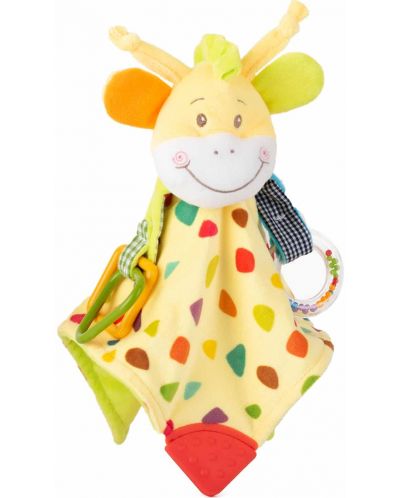 Jucărie moale de imbratisare Amek Toys - Girafă - 1