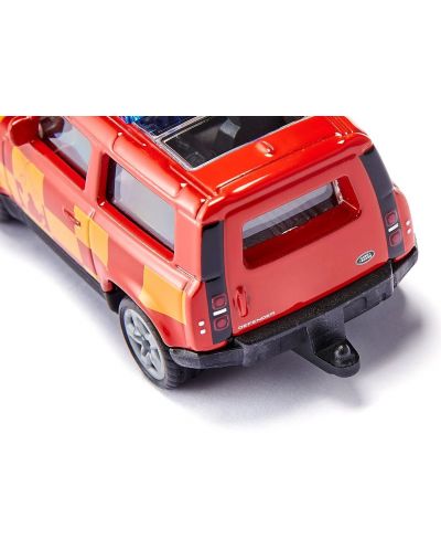Jucărie metalică Siku - Land Rover Defender Feuerwehr - 3