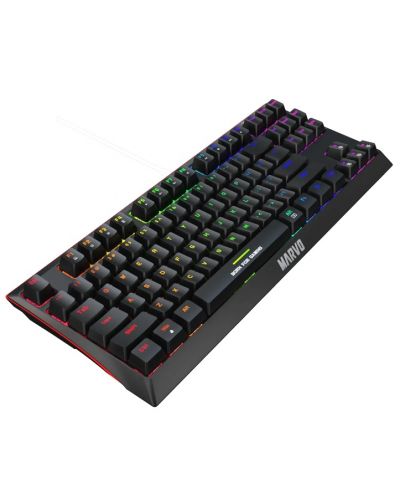 Tastatură mecanică  Marvo - KG953G TKL, Blue, RGB, neagră - 3