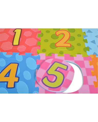Puzzle pardoseala din spuma moale pentru copii Moni - Number, 9 piese - 3