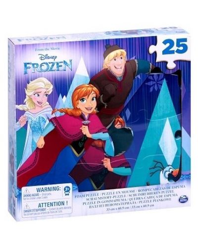 Puzzle moale Spin Master Cardinal de 25 piese - Frozen - 1