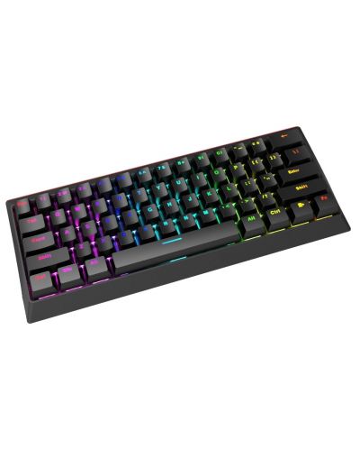 Tastatură mecanică Marvo - KG962G, Red, RGB, neagră - 2