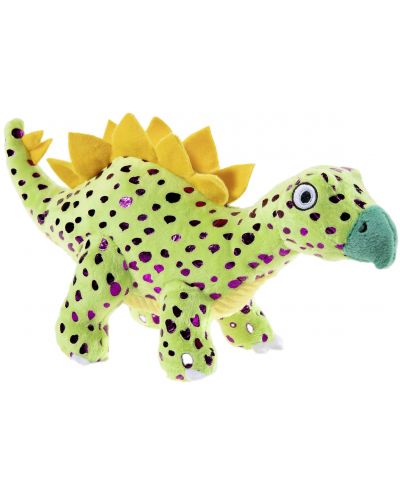 Jucărie moale de pluș Heunec Playclub - Stegosaurus, 29 cm - 1