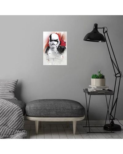 Poster metalic Displate - The Last Jedi Stormtrooper - 3