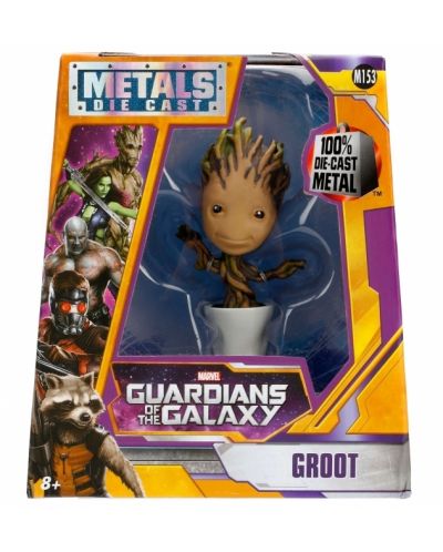 Figurina Metals Die Cast Marvel Guardians of the Galaxy - Groot - 3