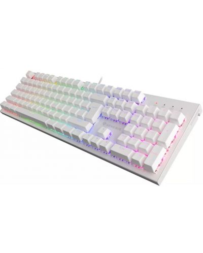 Tastatură mecanică Genesis - Thor 303, Outemu Brown, RGB, alba - 7