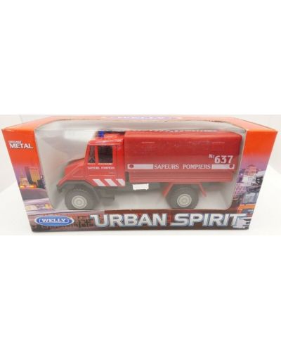 Welly Urban Spirit Metal Truck - Stație de pompieri, 1:34 - 3