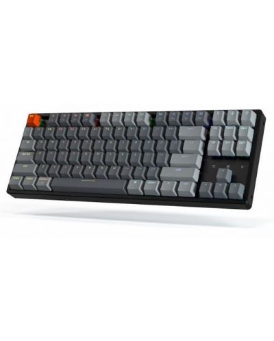 Tastatura mecanica Keychron - K8, TKL Aluminum, Clicky, neagra - 5