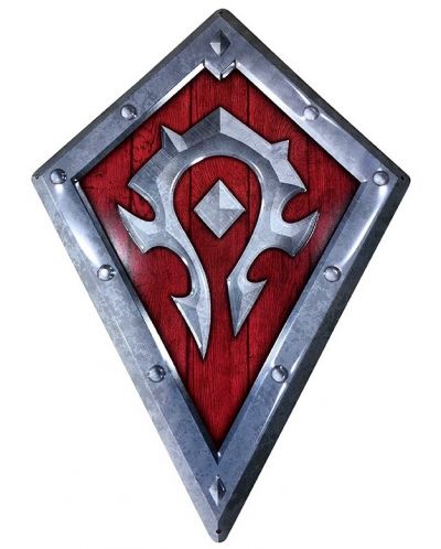 Afis metalic ABYstyle Games: World of Warcraft - Horde Shield - 1