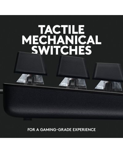 Tastatura mecanica Logitech - G413 SE, tactile, LED, neagra - 3