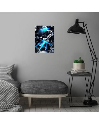 Poster metalic Displate - Dead Space - White noise - 4