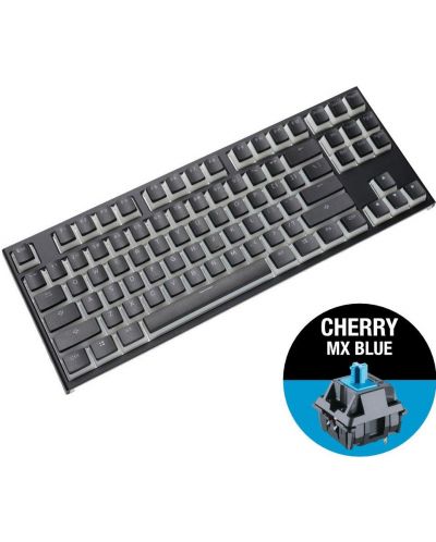 Tastatura mecanica Ducky - One 2, Cherry MX Blue, RGB, TKL, neagra - 4