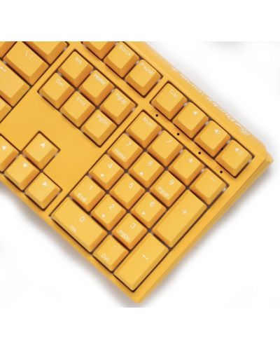 Tastatura mecanica Ducky - One 3 Yellow, MX Blue, galbena  - 4
