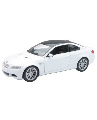 Mașinuță metalică Newray - BMW 3 Coupe, albă, 1:24 - 1