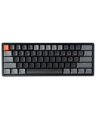 Tastatură mecanică Keychron - K12, fără fir, Blue, RGB, gri - 1