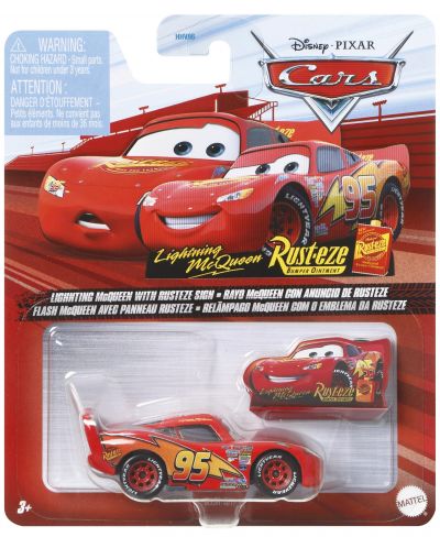 Mașinuță metalică Disney Pixar Cars - Lightning McQueen with