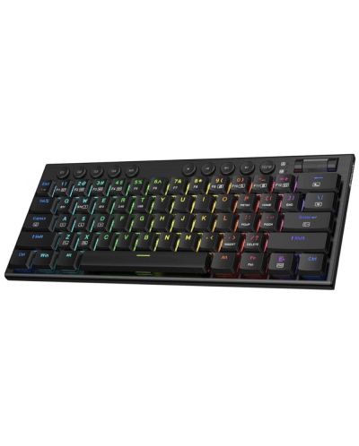 Tastatură mecanică Redragon - Noctis RGB, безжична, Red, neagră - 3